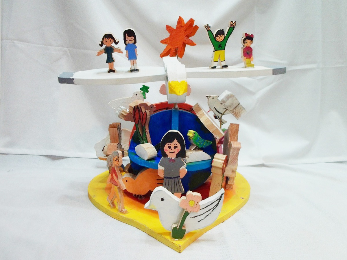 写真:平和と白いはと ~Fry, our wishes!~