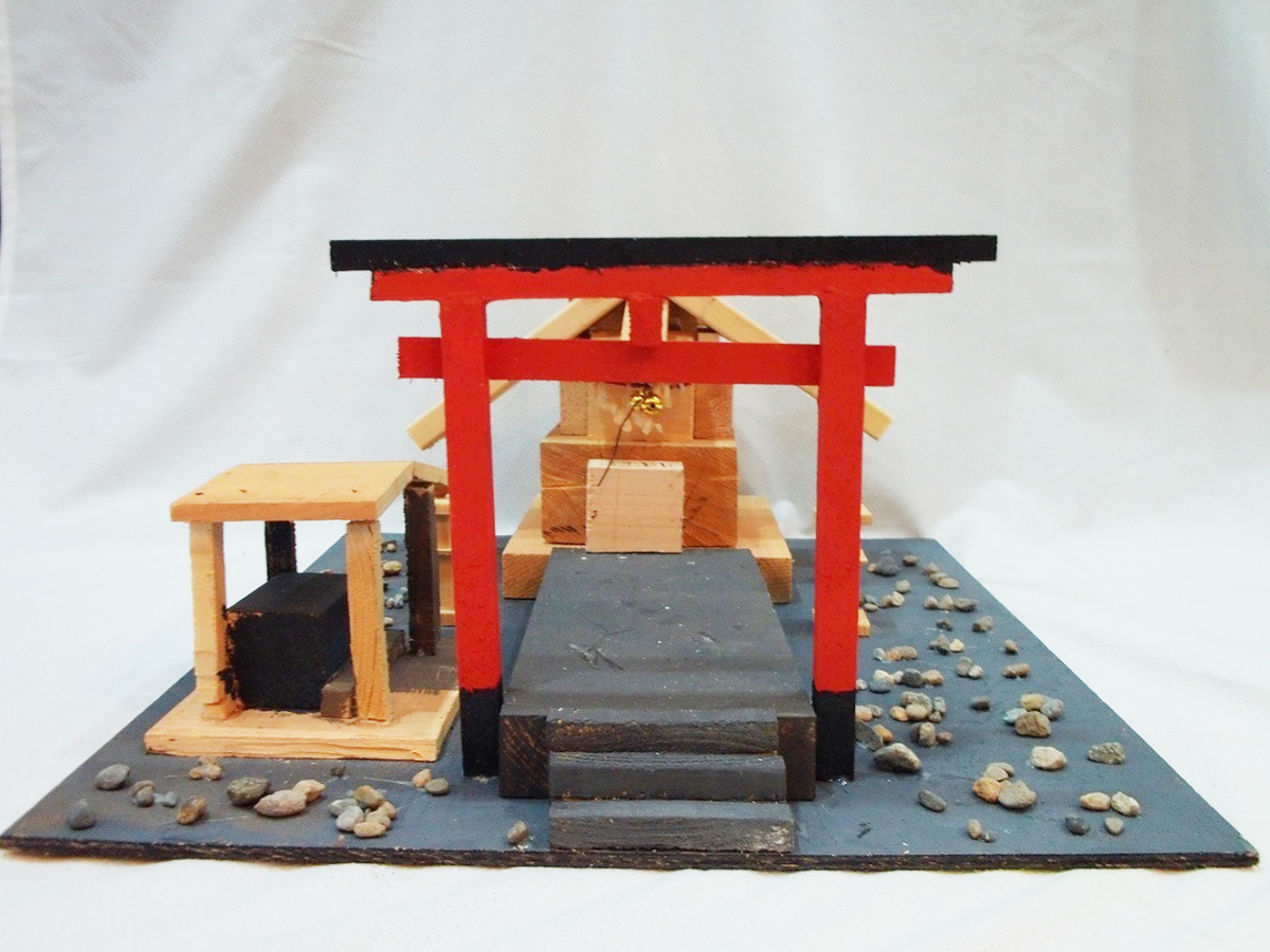 写真:多摩産材神社