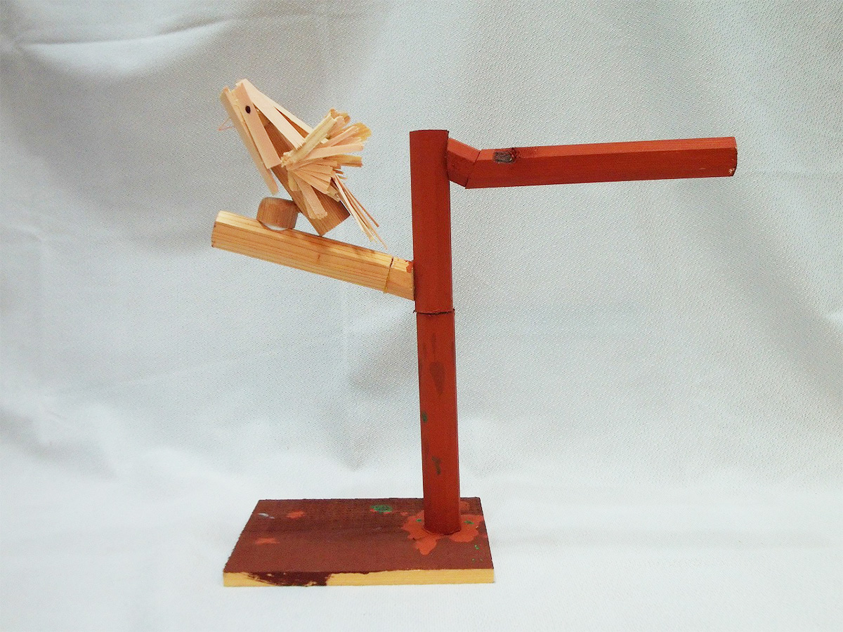 写真:とり(めじろ)