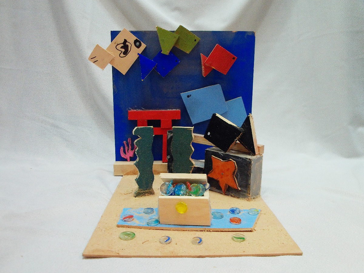 写真:幻の海底神社